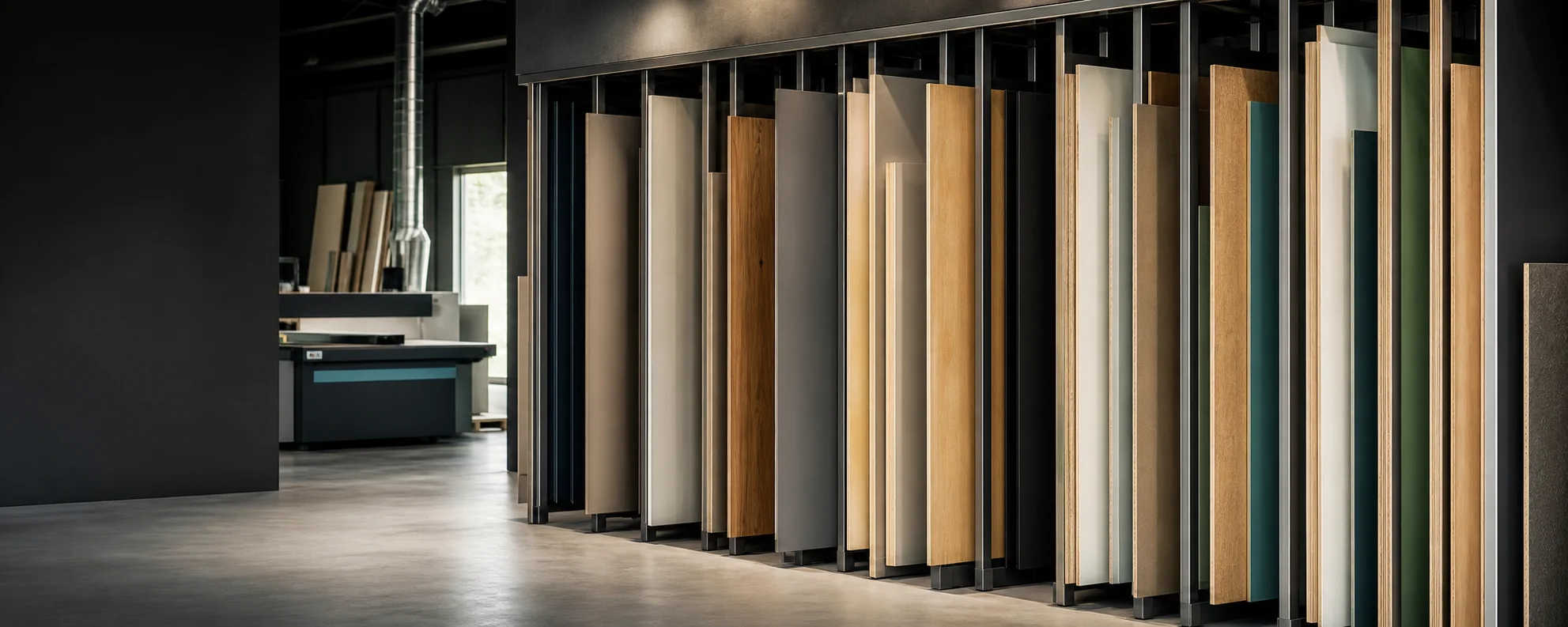 A selection of board finishes